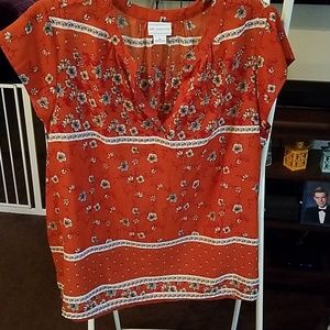 Liz Claiborne peasant blouse